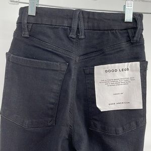 Good American‎ Good Legs Black Jeans Ultimate Skinny Women's size 1 NWT